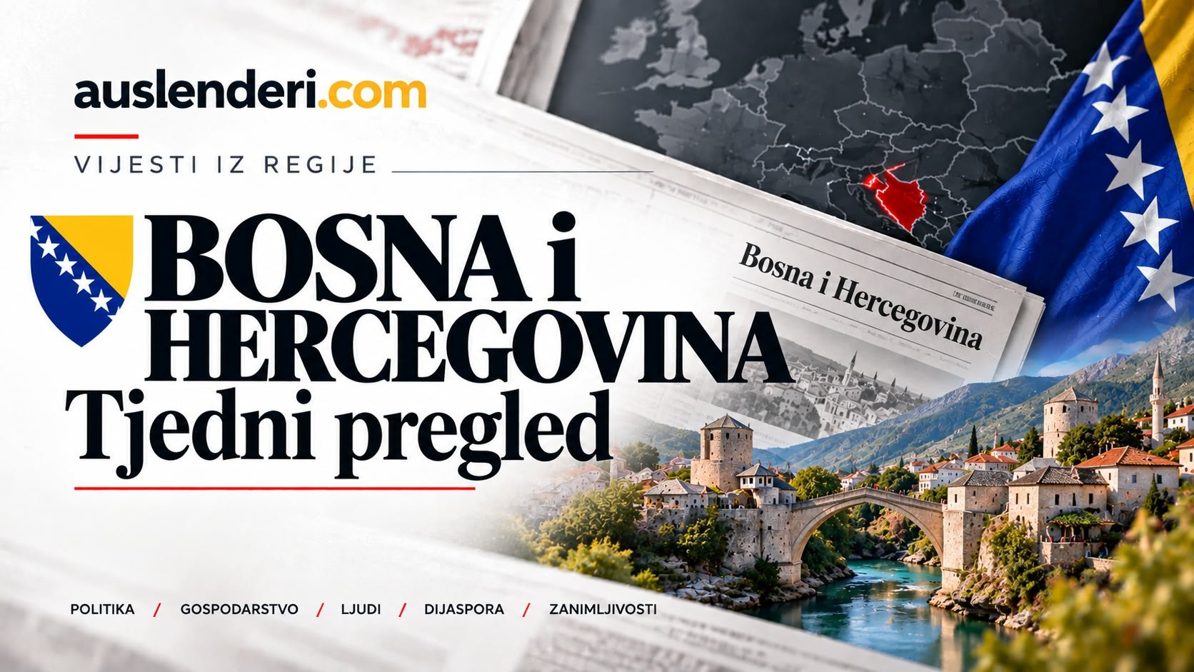 Tjedni pregled: Bosna i Hercegovina (09.10.2026 – 16.10.2026)