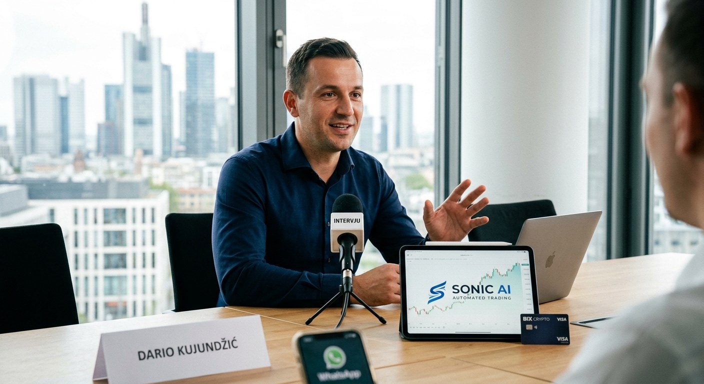 Pametno trgovanje i kripto kartice: Kako u praksi funkcionira Sonic AI? (Intervju: Dario Kujundžić)