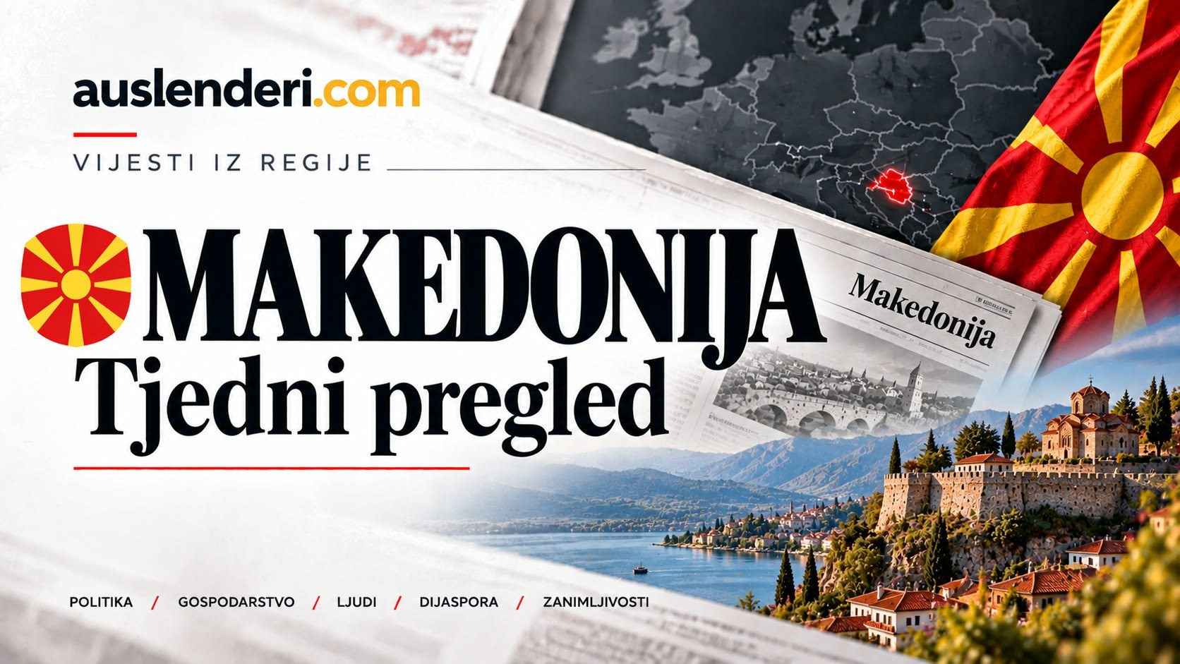 Tjedni pregled: Sjeverna Makedonija (02.10.2026 – 09.10.2026)