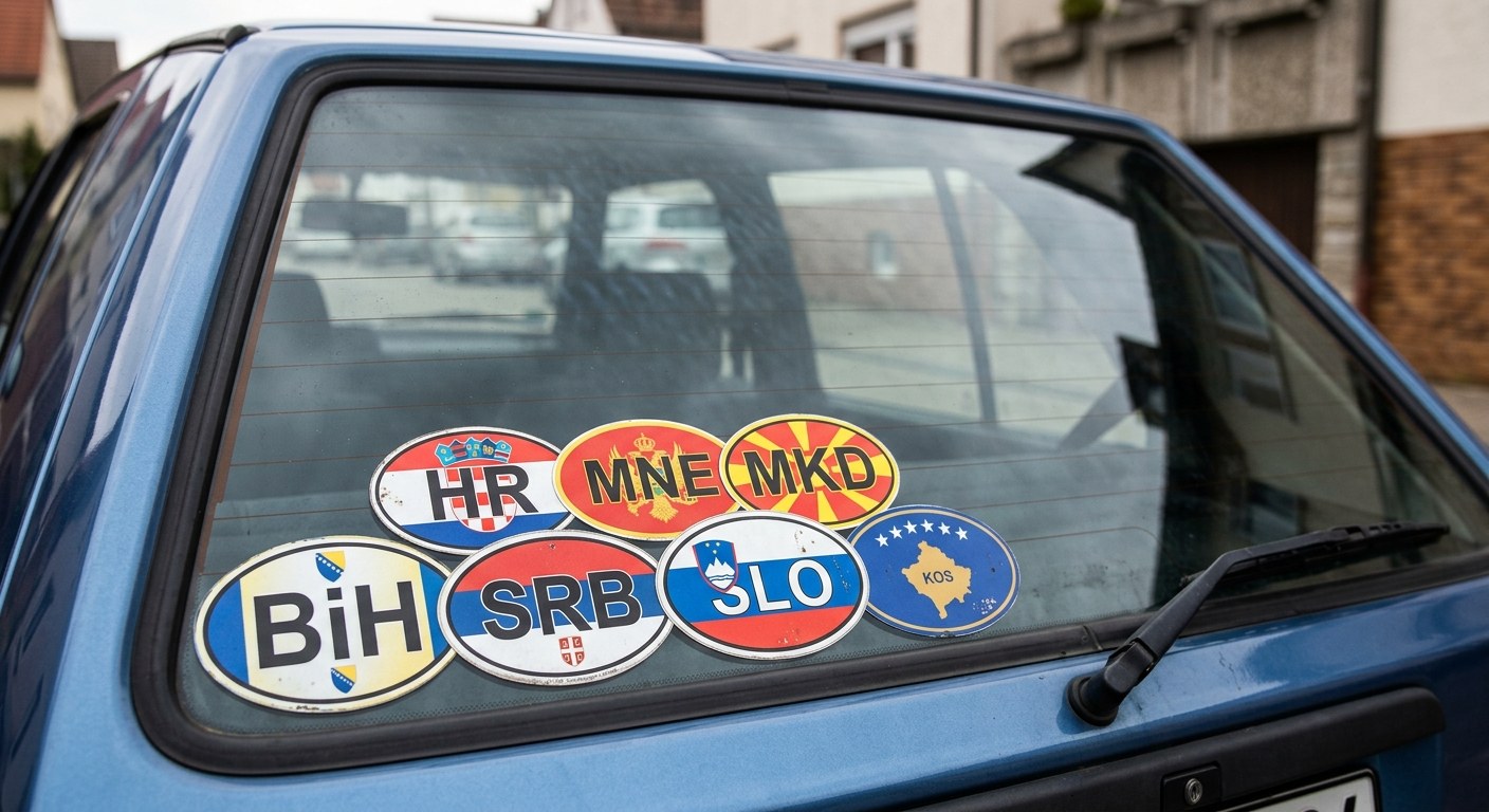 Mogu li voziti automobil s tablicama iz BiH, Srbije ili Hrvatske u Njemačkoj i koliko dugo?